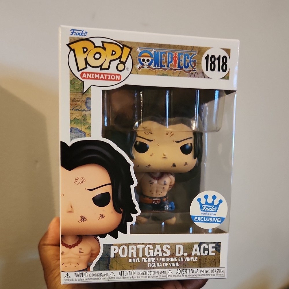 One Piece Funko Exclusive Portgas D. Ace Funko POP #1818